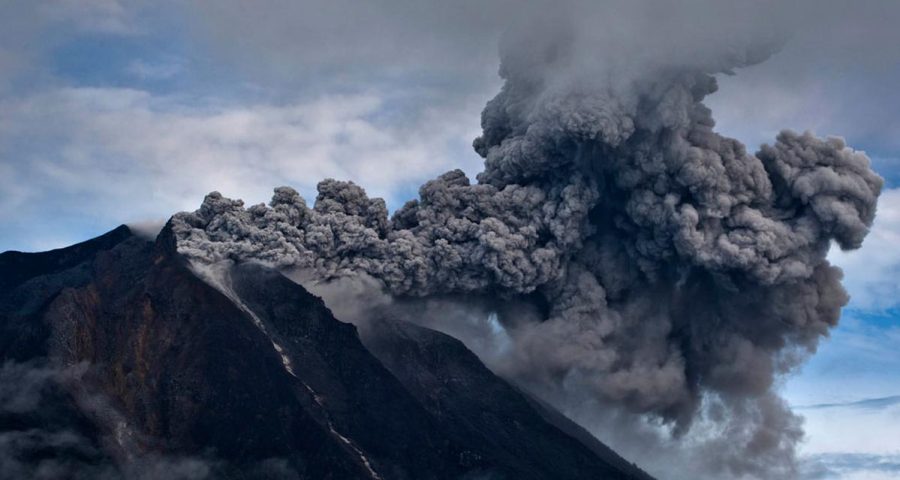 ERUPSI GUNUNG SINABUNG