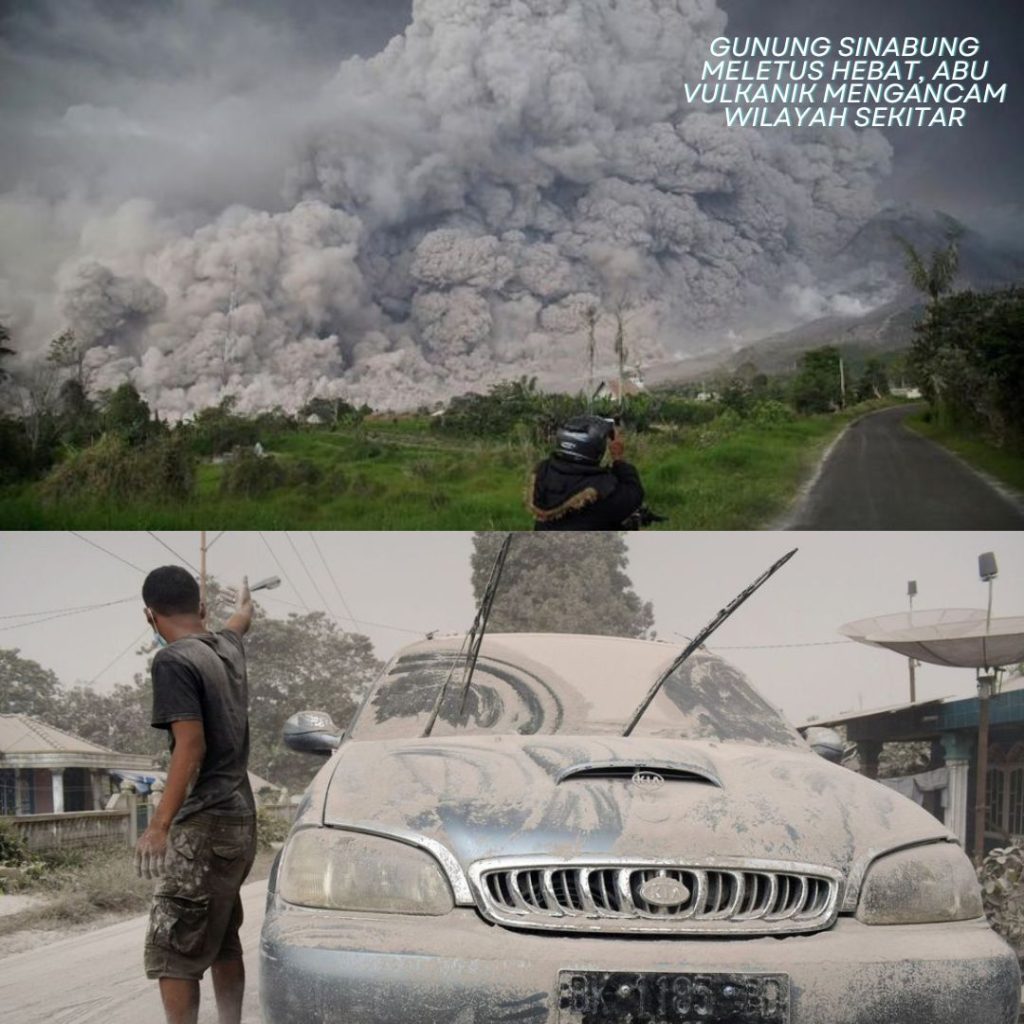 Gunung Sinabung Meletus Hebat