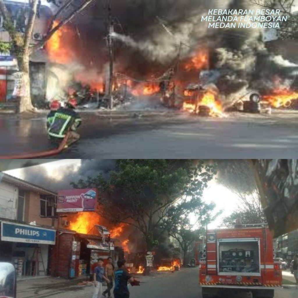 Kebakaran Besar Melanda Flamboyan