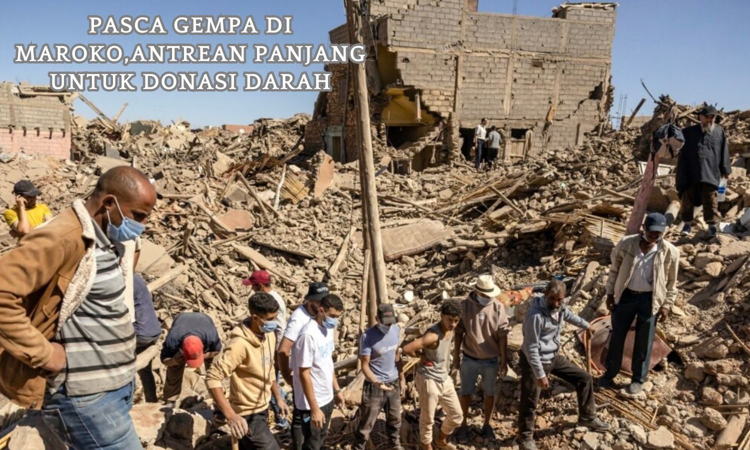 Pasca Gempa di Maroko